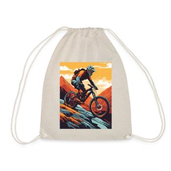 Délices de descente : aventure en vélo de montagne - Sac de sport léger - nature - Devant