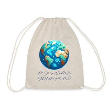Planet - Turnbeutel - Natur - Vorne