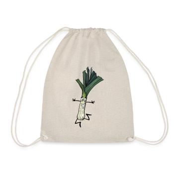 leek - Drawstring Bag - nature - Front