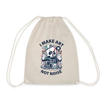 Drummer Drums Drum Drums - Drawstring Bag - nature - Front
