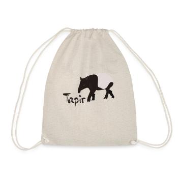 Tapir - Turnbeutel - Natur - Vorne