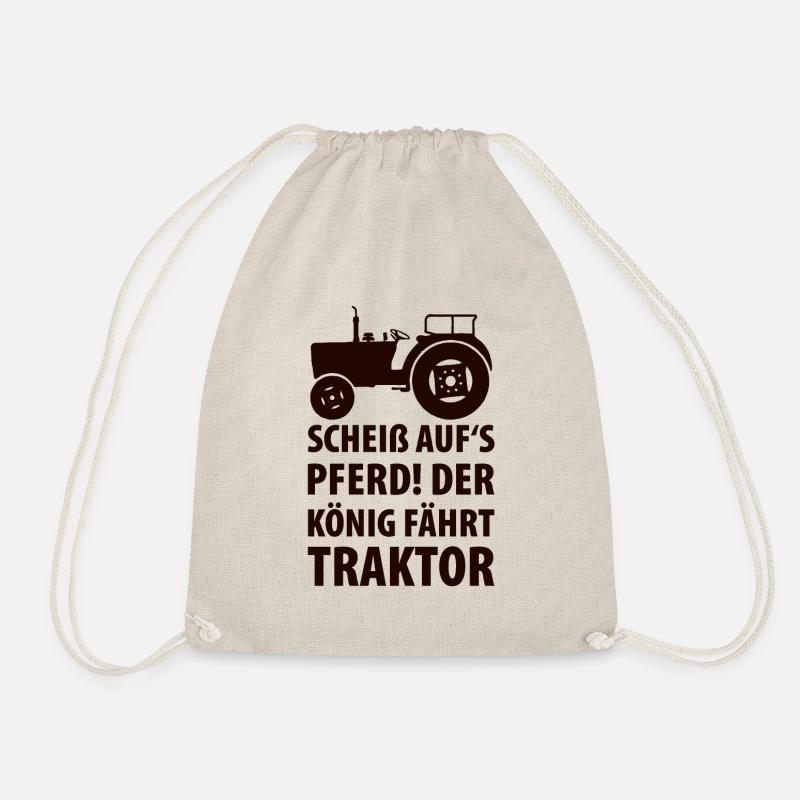 Landwirt Bauer Traktor - Turnbeutel - Natur