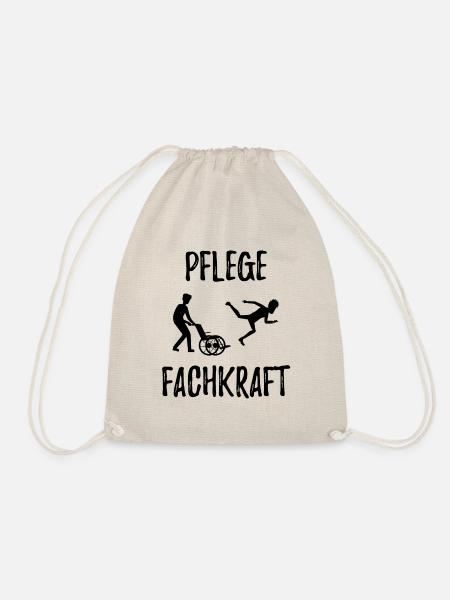 Altenpfleger - Pflege - Turnbeutel - Natur