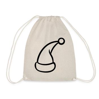 bonnet de noel - Sac de sport léger - nature - Devant