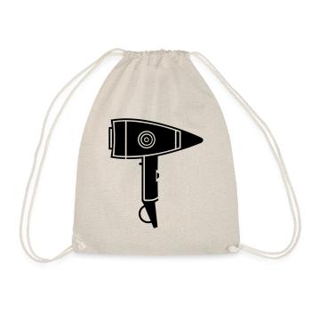 Hair dryer - Drawstring Bag - nature - Front