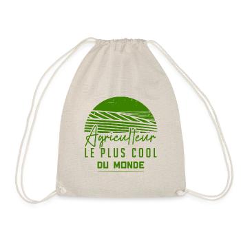 Agriculteur Le Plus Cool Du Monde - Sac de sport léger - nature - Devant