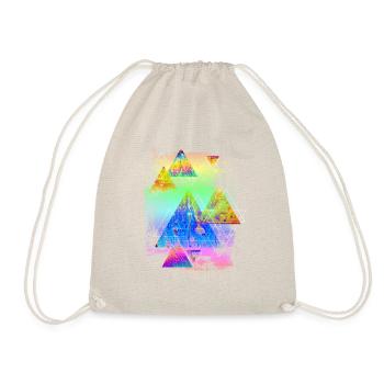 Triangle Neon - Sac de sport léger - nature - Devant