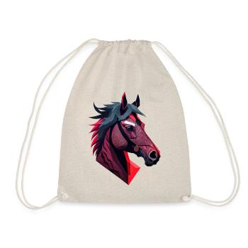Watchhorse - Drawstring Bag - nature - Front