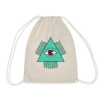 Pyramide Auge - Turnbeutel - Natur - Vorne