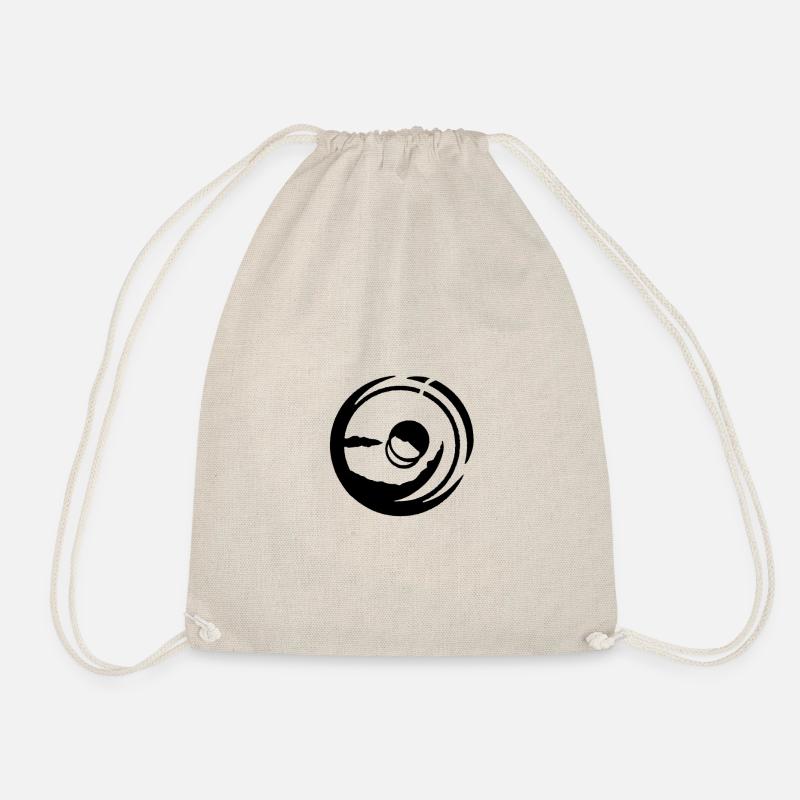 Sun and Moon - Drawstring Bag - nature