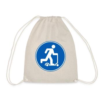 Scooter Kick Scooter Freestyler - Drawstring Bag - nature - Front
