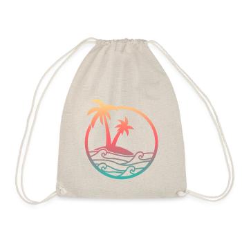 PALME D'ONDES - Sac de sport léger - nature - Devant