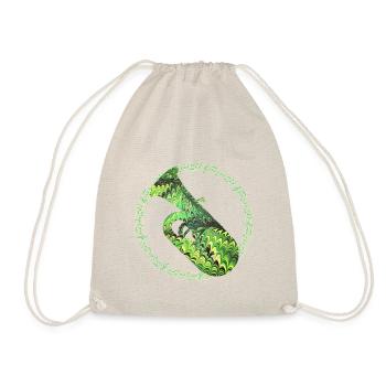 Tuba E 35 - Drawstring Bag - nature - Front