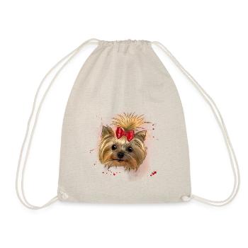 Yorkie - Drawstring Bag - nature - Front