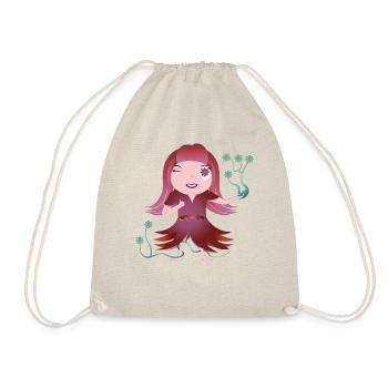 Aurora - Drawstring Bag - nature - Front
