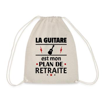 Guitare plan de retraite fête des pères retraite - Sac de sport léger - nature - Devant