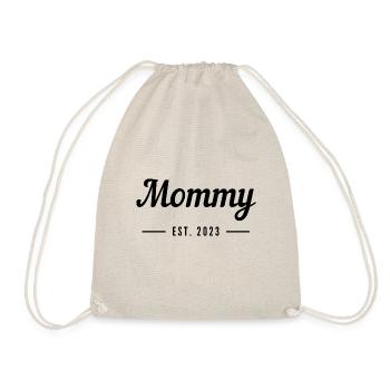 Mommy 2023 - Turnbeutel - Natur - Vorne