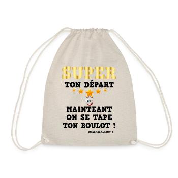 Super Ton Départ Cadeau Drôle Départ Collègue - Sac de sport léger - nature - Devant
