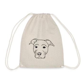 Staffie - Drawstring Bag - nature - Front