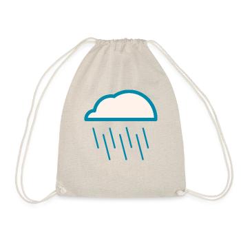 Wetter Regen - Turnbeutel - Natur - Vorne