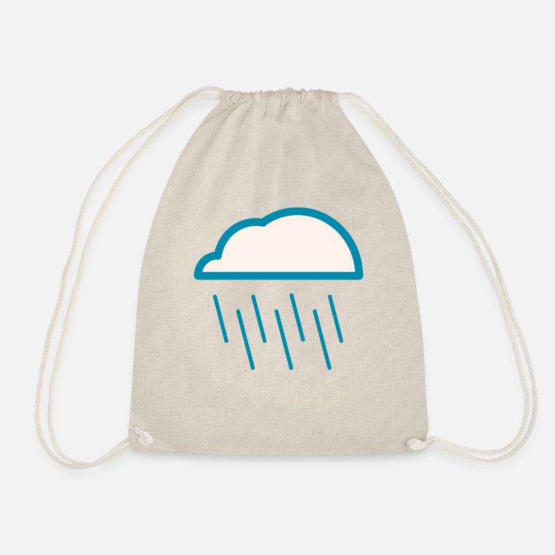 Weather Rain - Drawstring Bag - nature