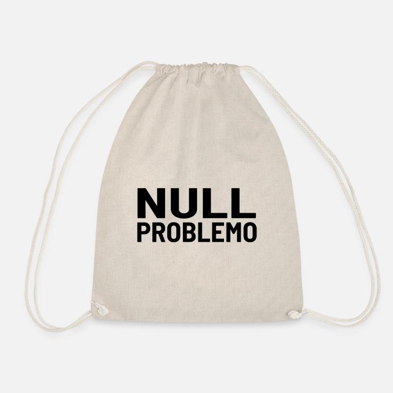 Null Problemo Kein Problem - Turnbeutel - Natur