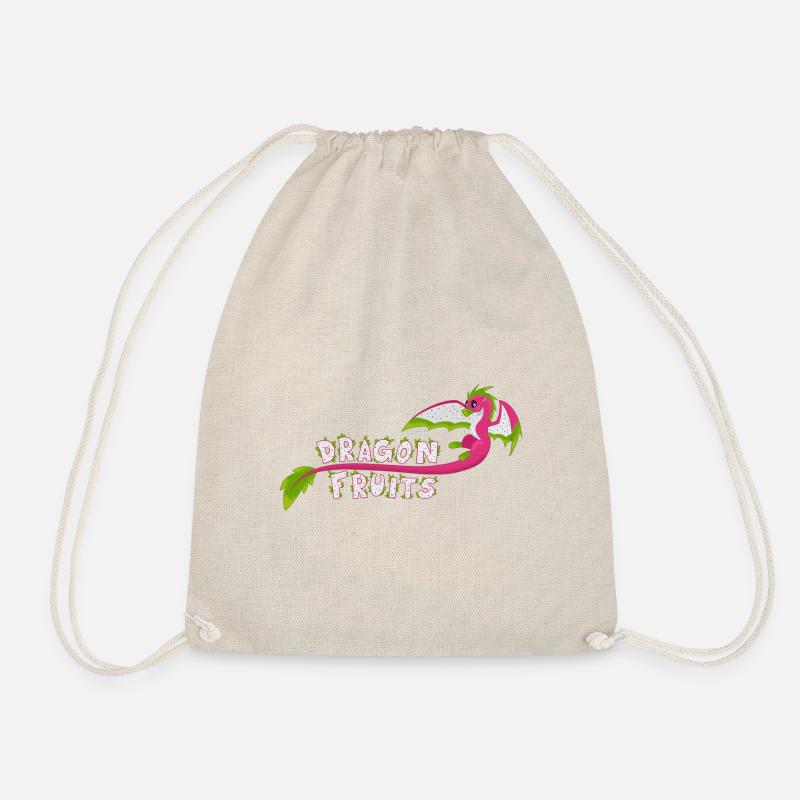 DragonFruits - Drawstring Bag - nature