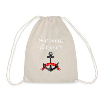 Wat mutt dat mutt - Drawstring Bag - nature - Front