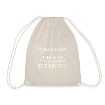 grand-père grand-père grand-père - Sac de sport léger - nature - Devant