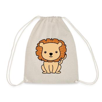 Baby Lion Lion Baby Cartoon pour bébés et enfants - Sac de sport léger - nature - Devant