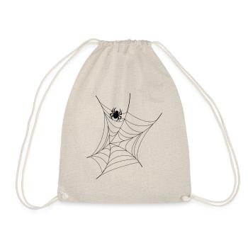 web spider - Drawstring Bag - nature - Front