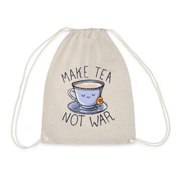 Make Tea not War - Turnbeutel - Natur - Vorne