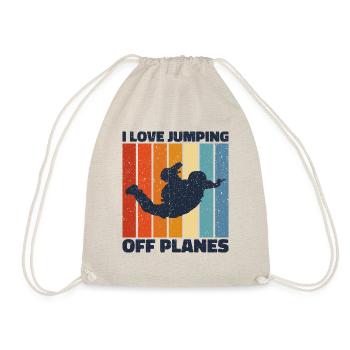 Parachutisme Passion Design. Cadeau d’adrénaline parfait - Sac de sport léger - nature - Devant