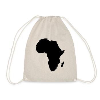 Afrika - schwarzer Kontinent - Turnbeutel - Natur - Vorne