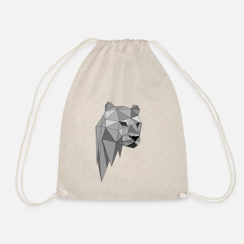 Panther Leopard Geschenk Geschenkidee - Turnbeutel - Natur