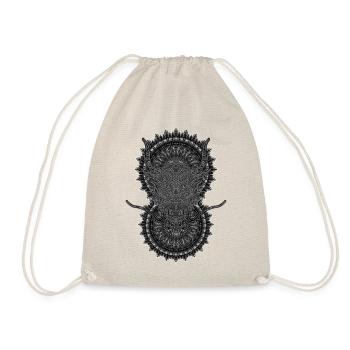 2024 Kaleidoscope Dragon 56 - Drawstring Bag - nature - Front