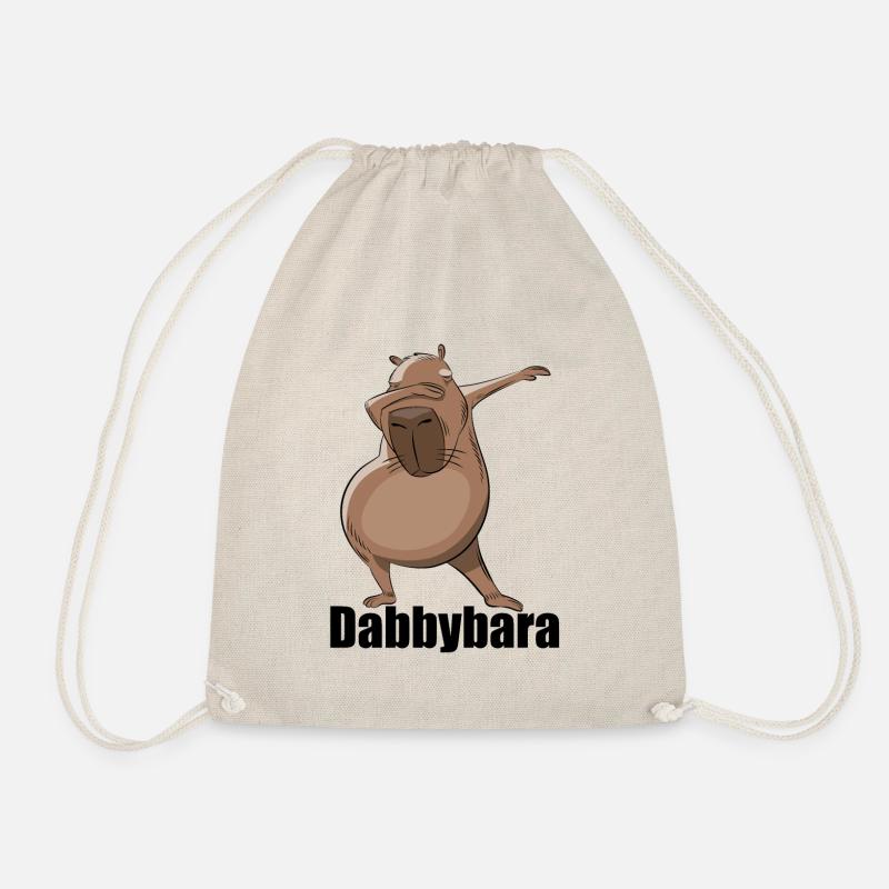 Dabbybara - Capybara dabbing - Turnbeutel - Natur