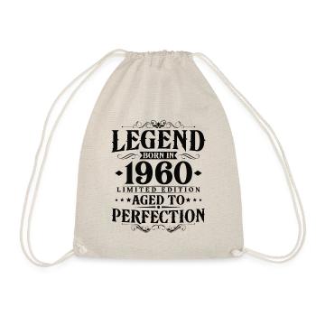 Légende des années 1960 Vintage Born Vintage Anniversaire - Sac de sport léger - nature - Devant