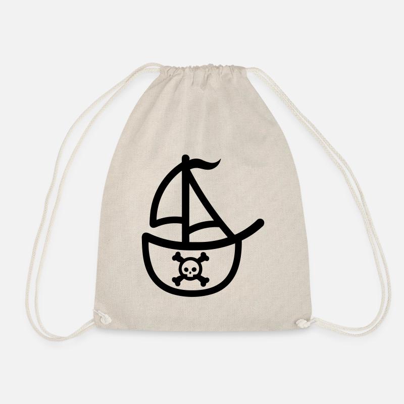 Bateau pirate - Sac de sport léger - nature