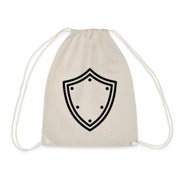 shield - Drawstring Bag - nature - Front