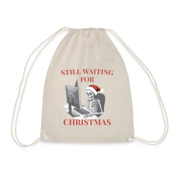 Still waiting for Christmas - Drawstring Bag - nature - Front