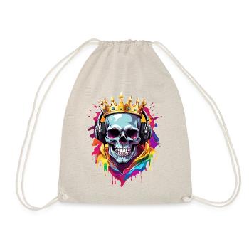 Headphones - Drawstring Bag - nature - Front