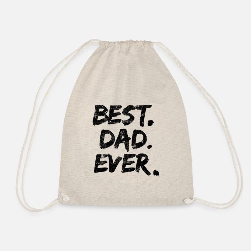 Der Beste Papa - Turnbeutel - Natur