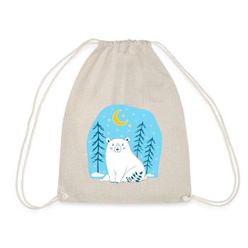 L’ours et l’hiver - Sac de sport léger - nature - Devant