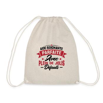 Aide soignante parfaite, Cadeau Aide soignante - Sac de sport léger - nature - Devant