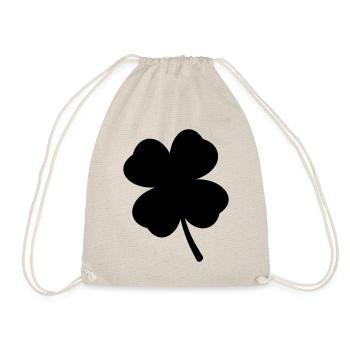 Cloverleaf Symbol - Drawstring Bag - nature - Front