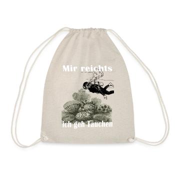 Plongée, plongeur, plongée - Sac de sport léger - nature - Devant