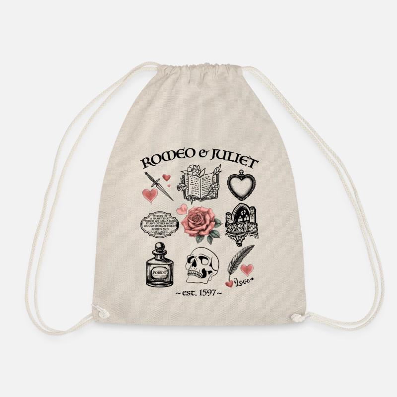 Romeo and Juliet - Drawstring Bag - nature