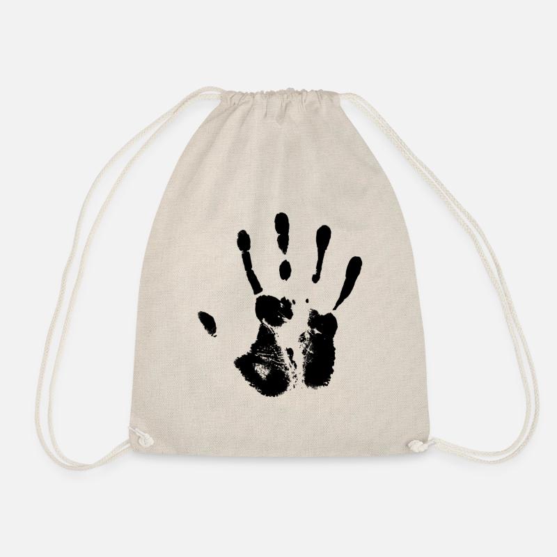 main noire - Sac de sport léger - nature