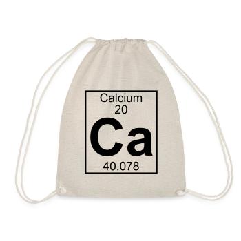 Periodic table element 20 - Ca (calcium) - BIG - Sac de sport léger - nature - Devant